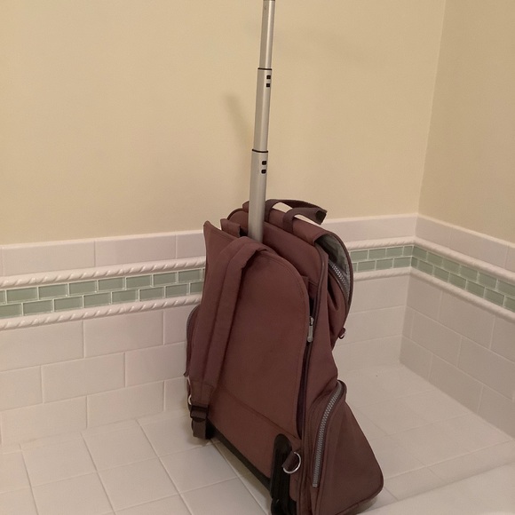 Kipling Carry-on Wheeled Suitcase Backpack - Picture 5 of 7